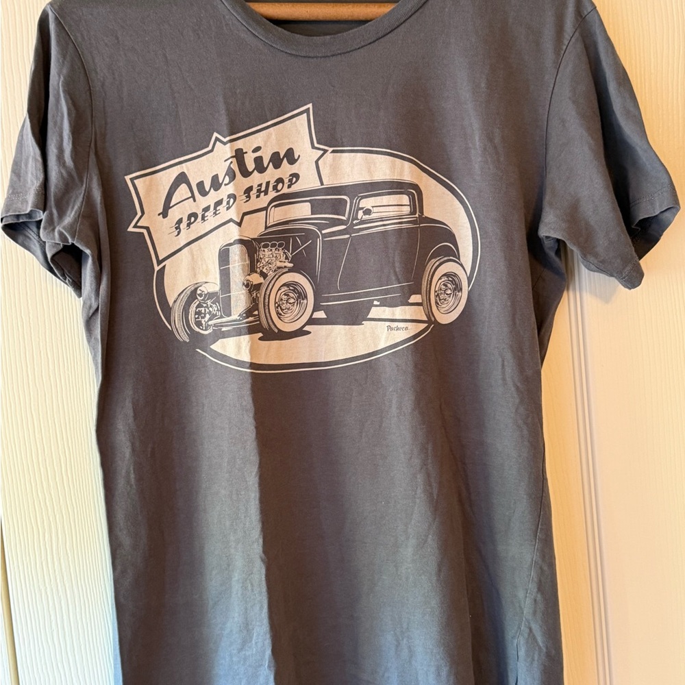 Austin Speed Shop Gray Unisex T-Shirt